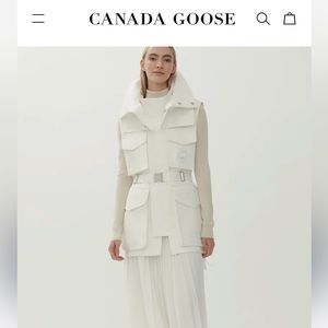 Canada Goose Womens Belted Chaka Vest HN